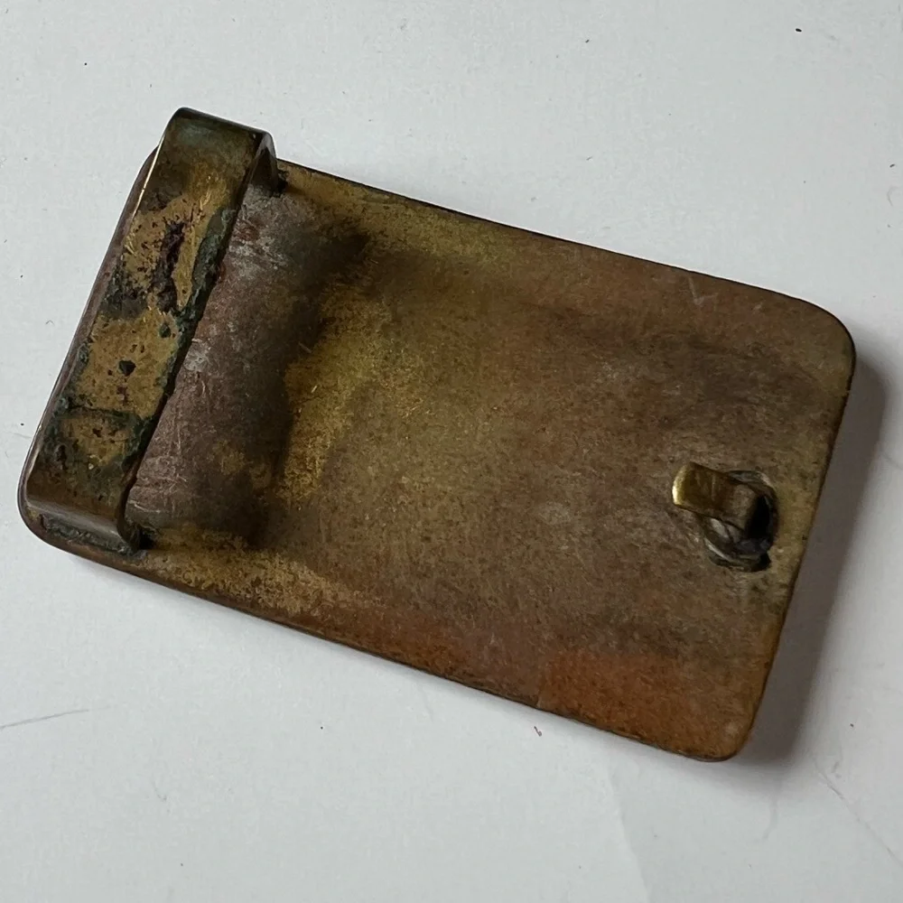 Vintage Belt Buckle 1960s Bowling Most Improved Average
